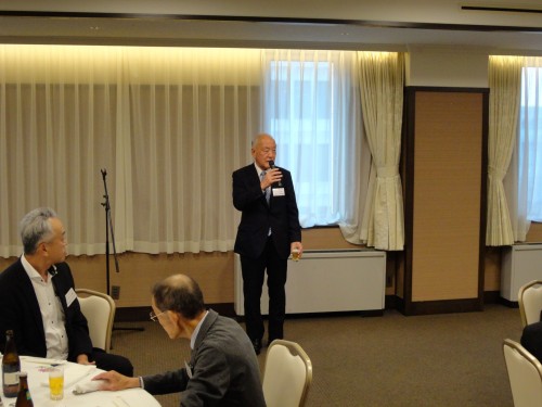 当協会理事「澤田」の乾杯のご挨拶